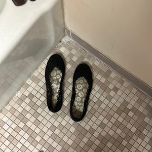 Black flats from Walmart